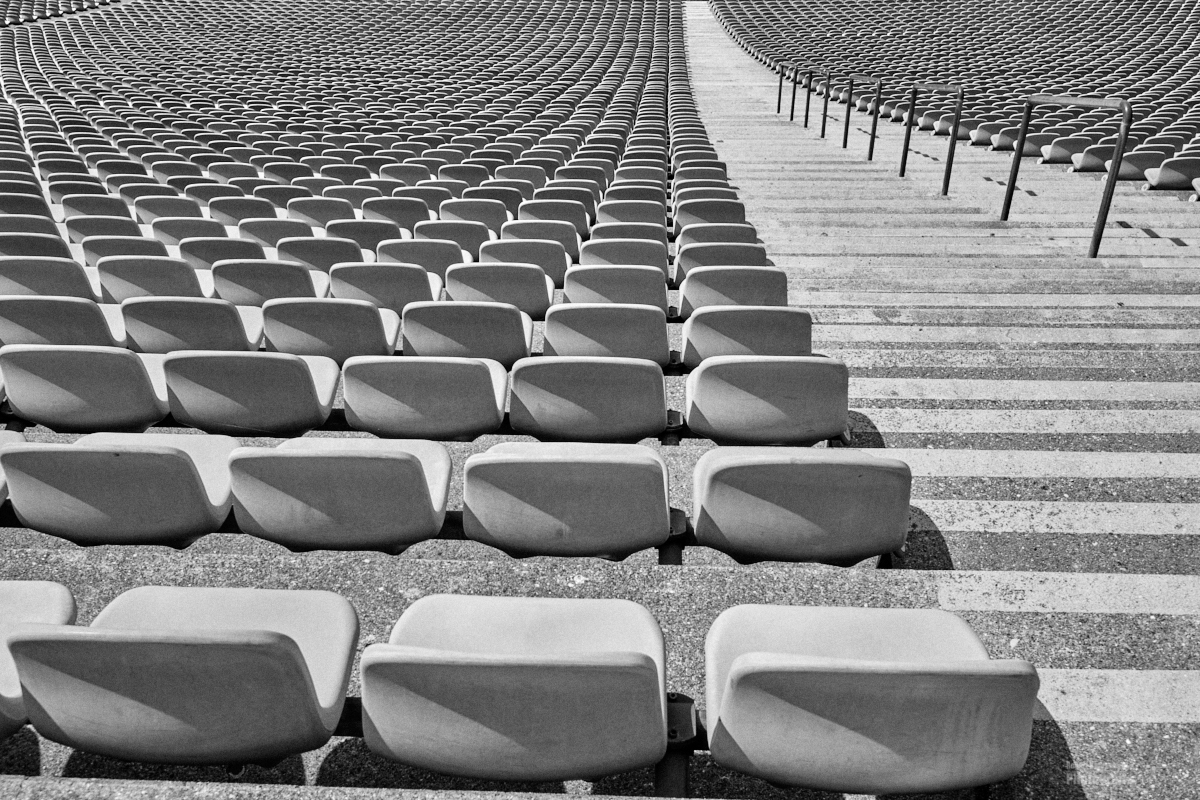 Bestuhlung des Olympiastadion