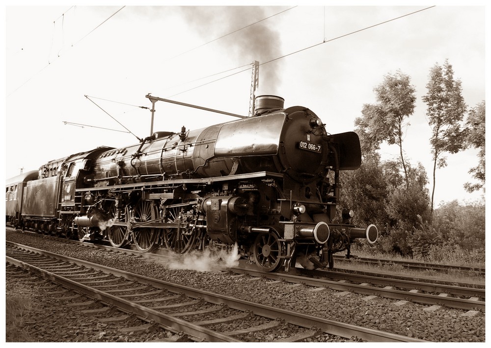 Besuch 012 066-7 in Norden Ostfriesland