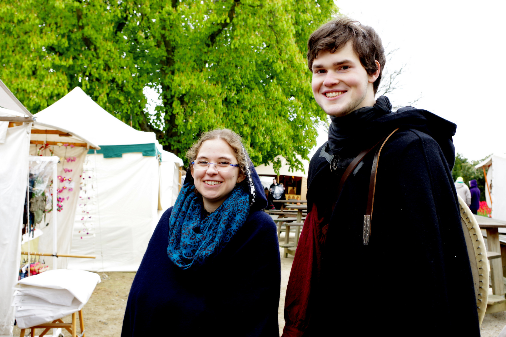 Besuch auf dem Mittelaltermarkt