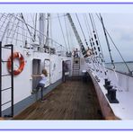 Besuch auf der Gorch Fock 1 in Stralsund