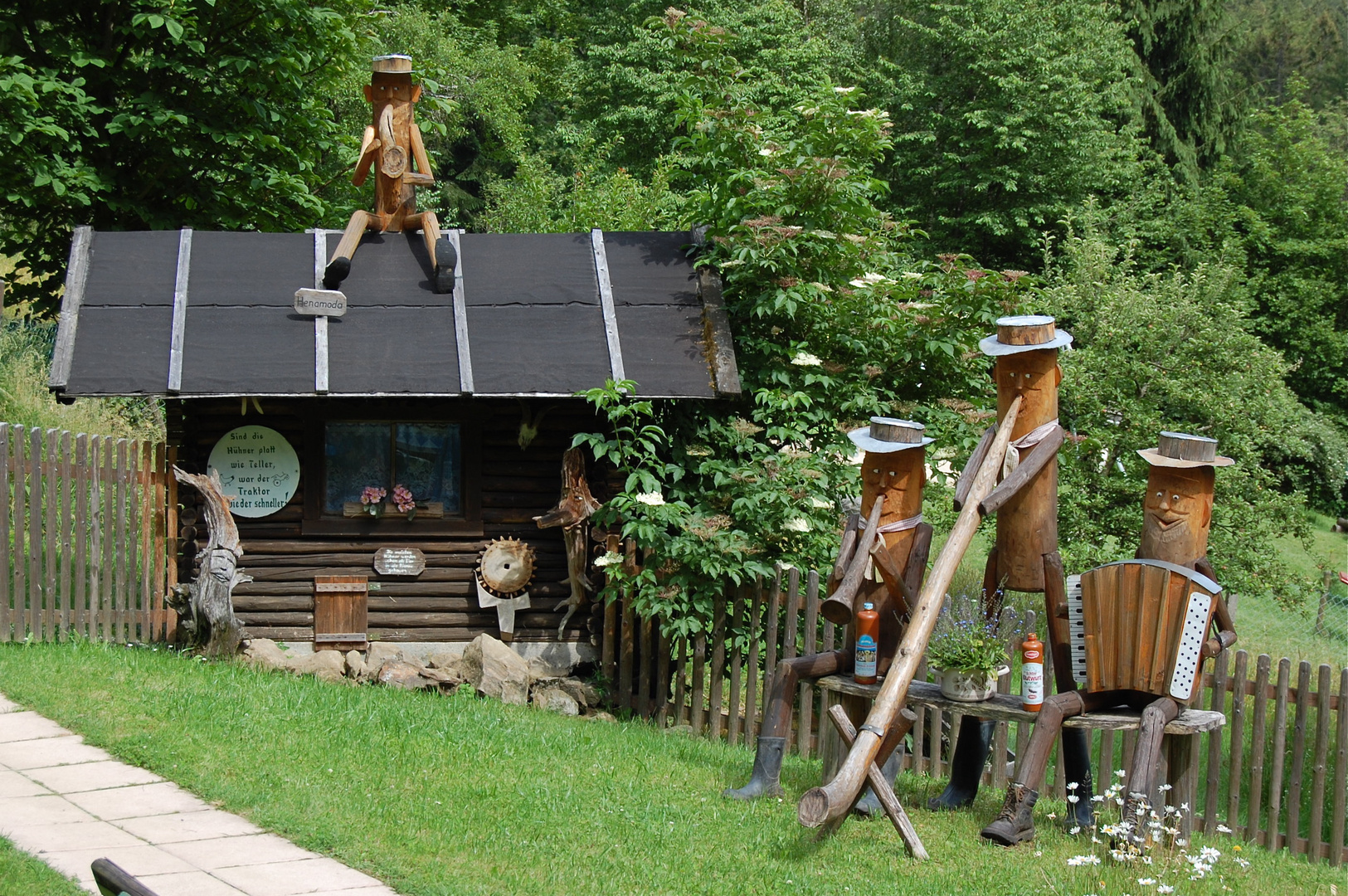 Besuch auf der Märchenalm…