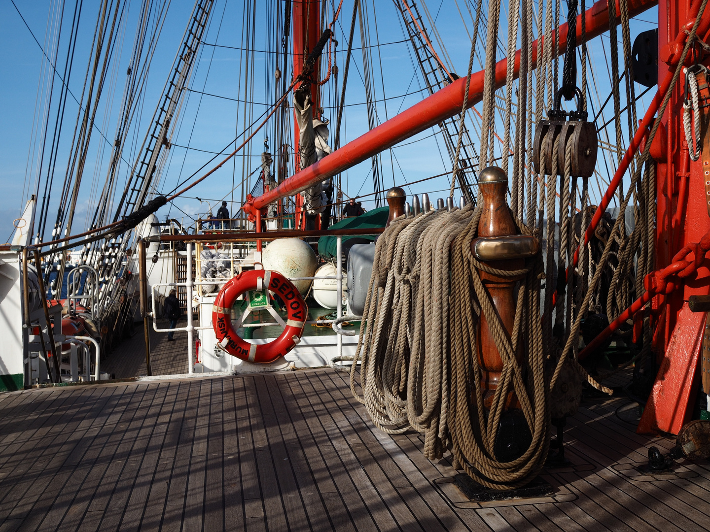 Besuch auf der Sedov (4)