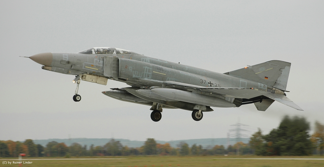 Besuch aus Wittmund F-4F Phantom II 37+26