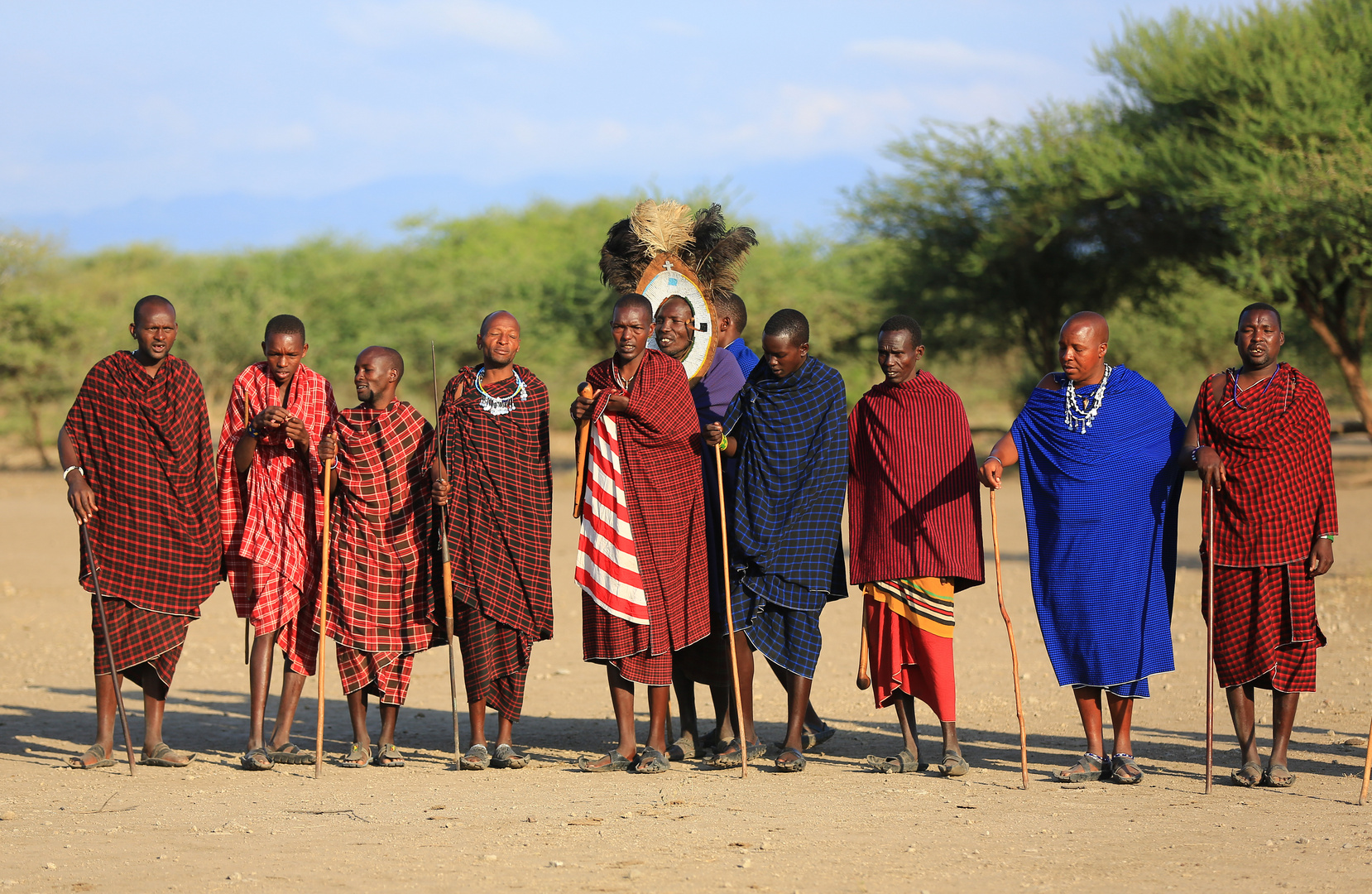 Besuch bei den Massai