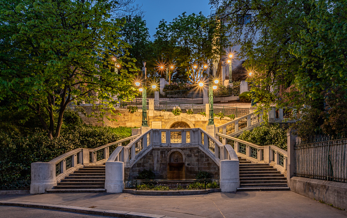 Besuch bei der Strudlhofstiege in Wien Alsergrund