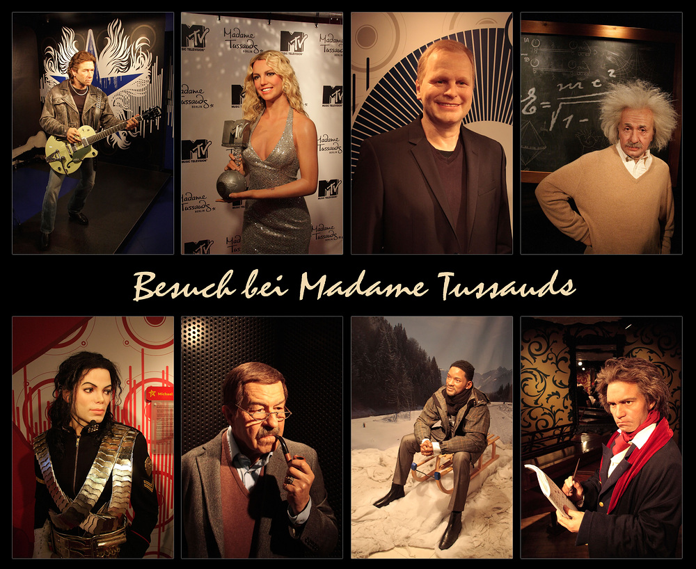 Besuch bei Madame Tussauds