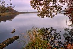 Besuch beim Häckler Weiher See bei Altshausen/Kreis Ravensburg