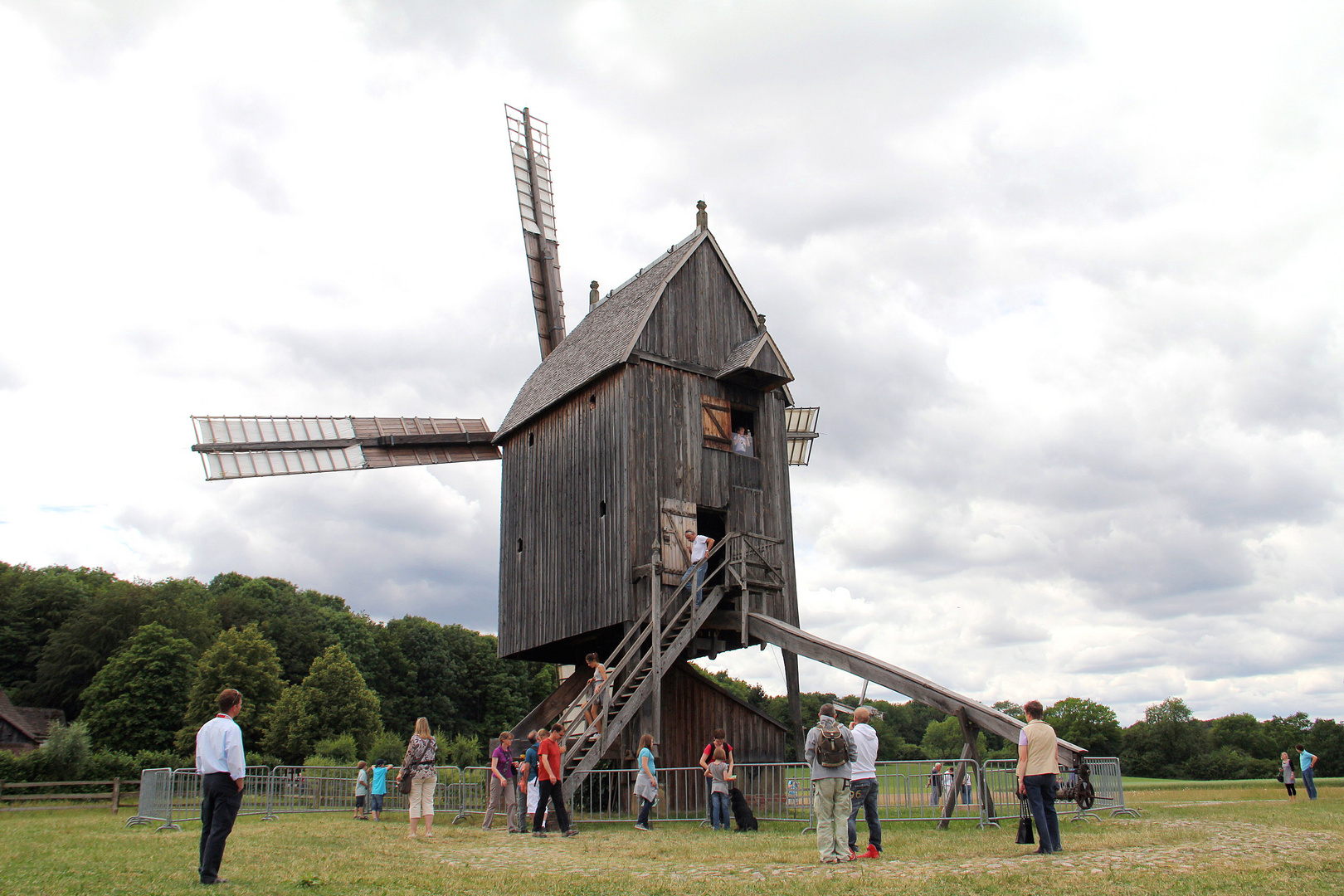 Besuch der alten Mühle