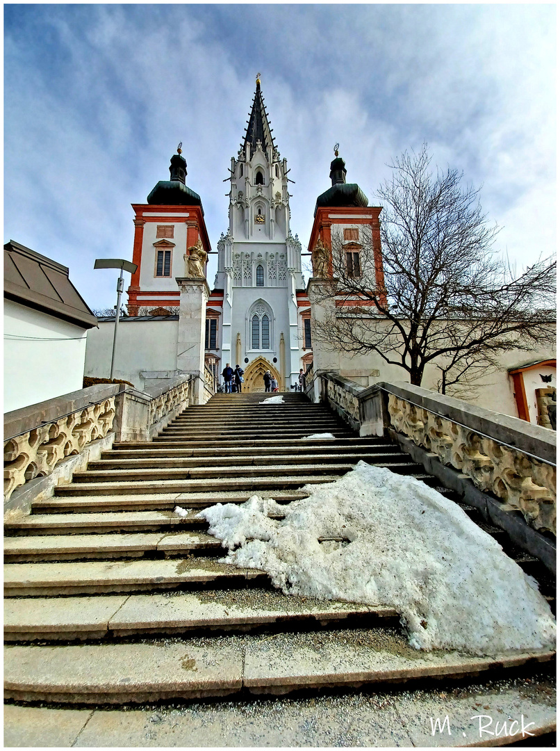 Besuch der Basilika in Mariazell ,