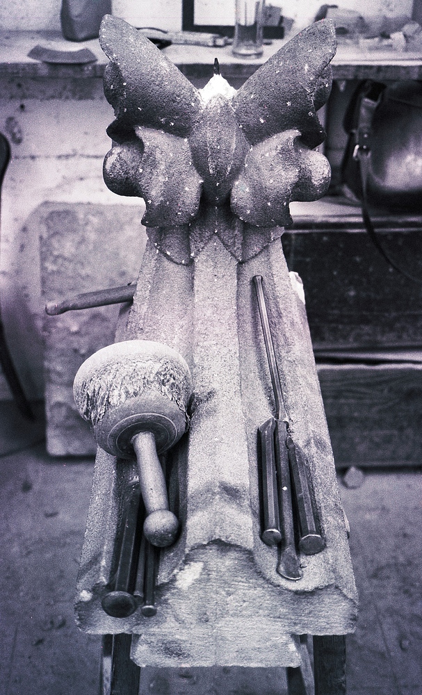 Besuch der Dombauhütte (1986)