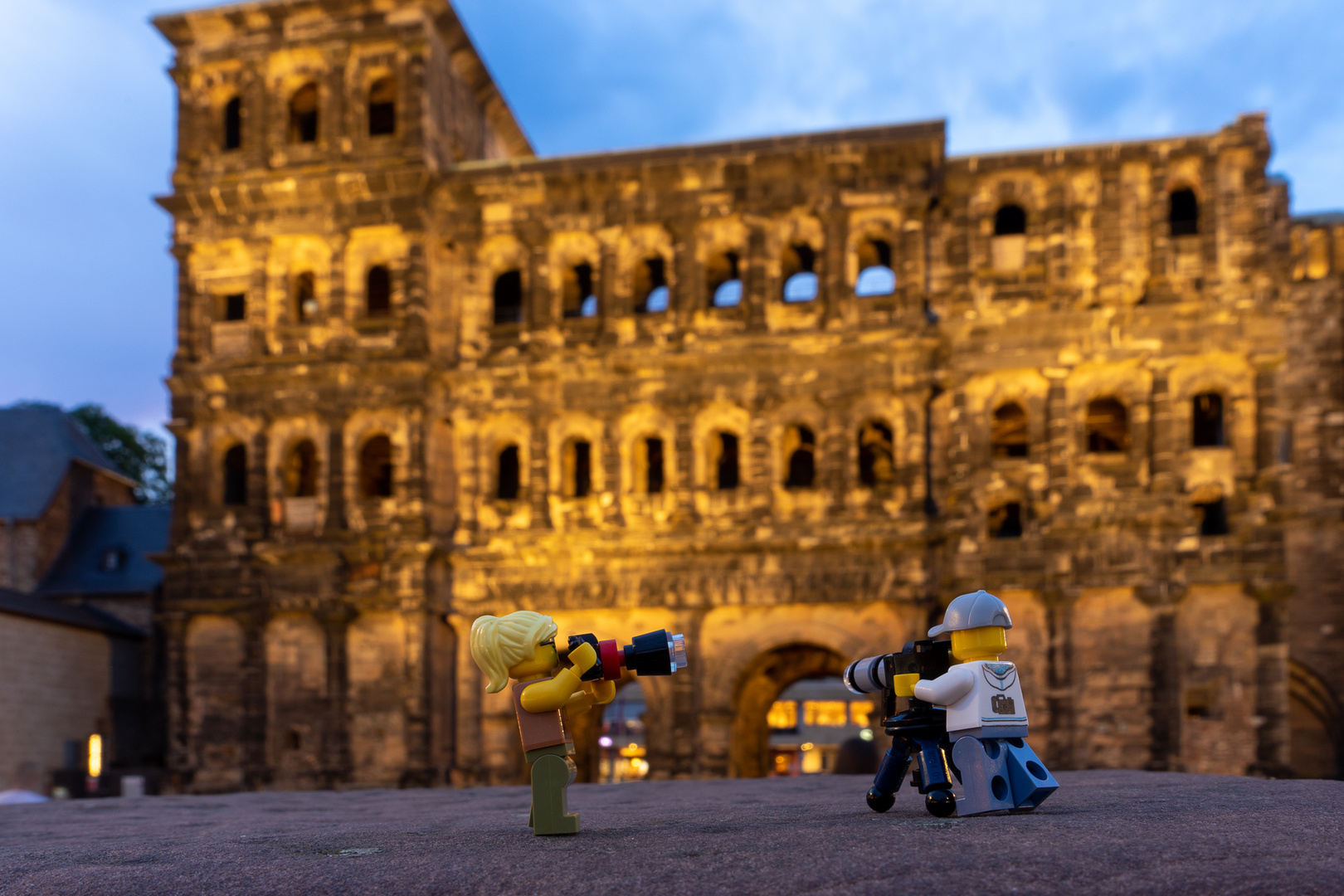 Besuch der Porta Nigra in Trier