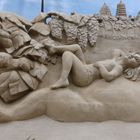 Besuch der Sand-Skulpturen-Ausstellung in Travemünde (2)