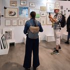 Besuch einer Galerie