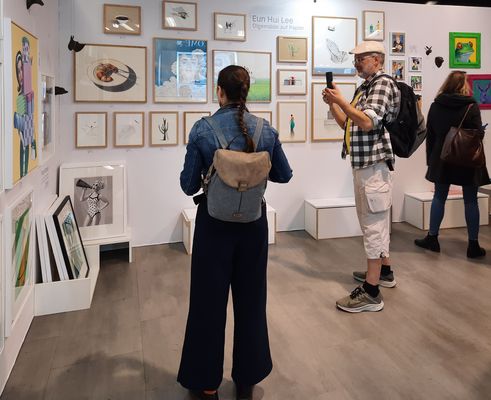 Besuch einer Galerie