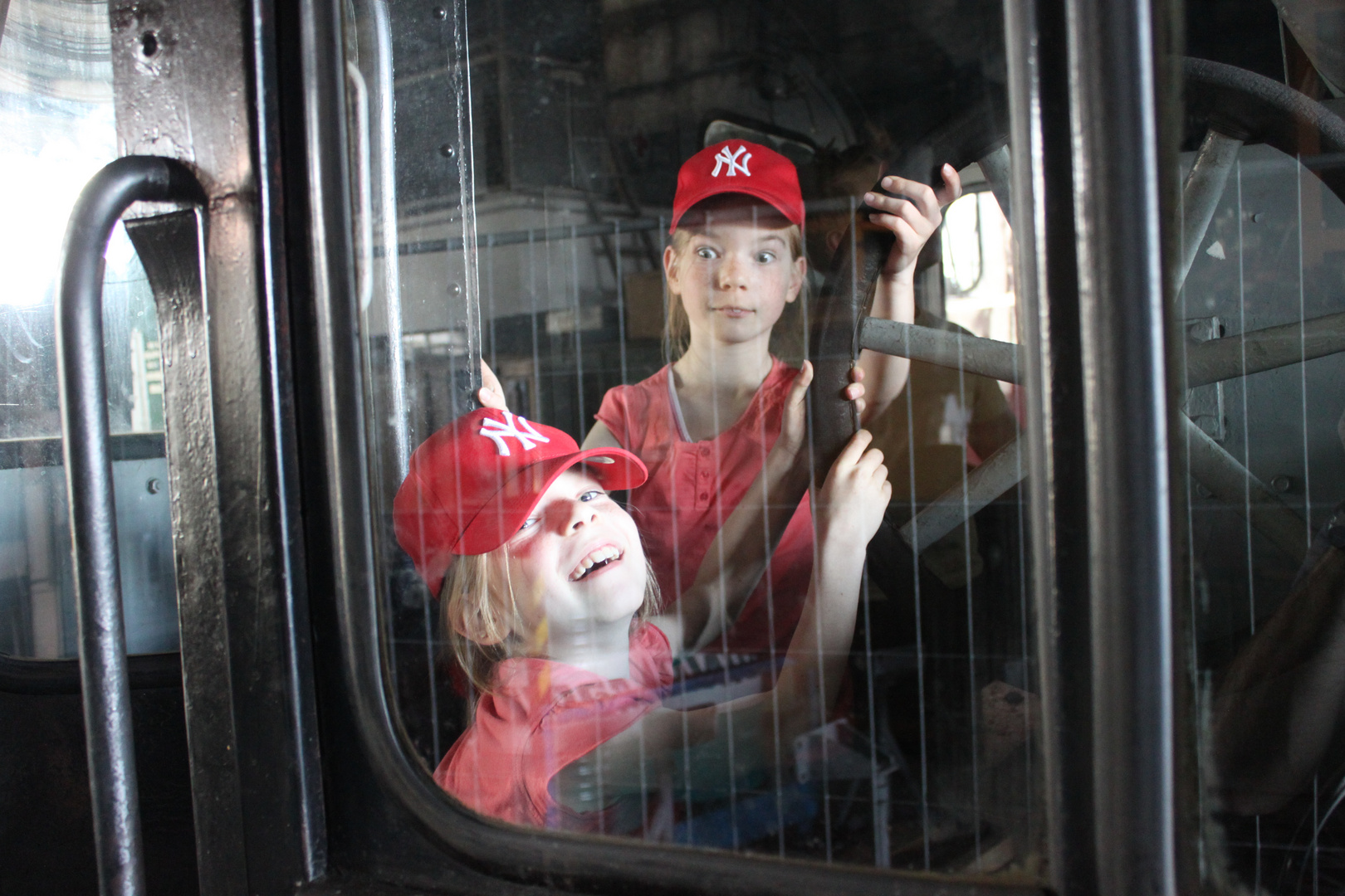 Besuch im Eisenbahnmuseum