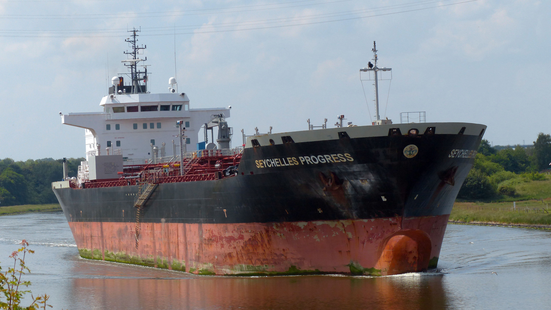 Besuch im Nord-Ostse-Kanal