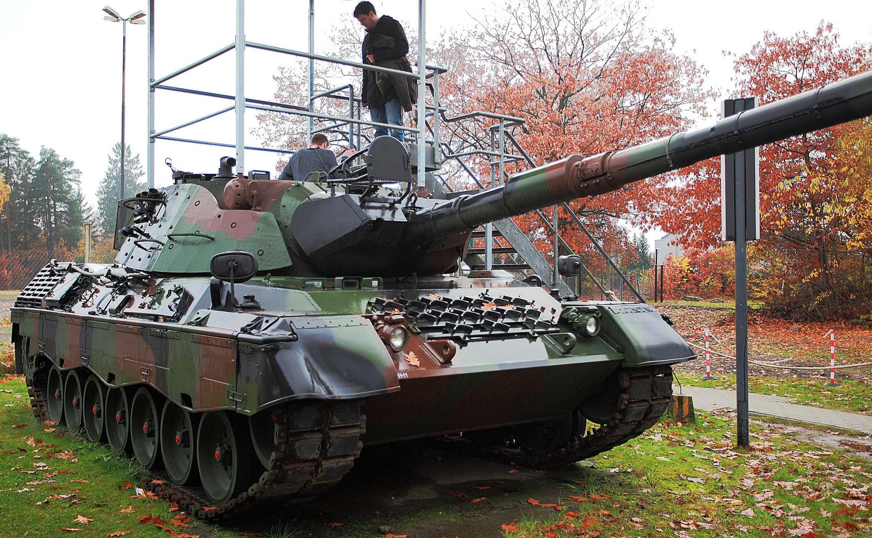 Besuch im Panzermuseum ...Munster