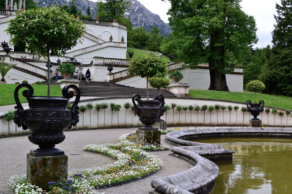 Besuch im Schloss Linderhof (2)