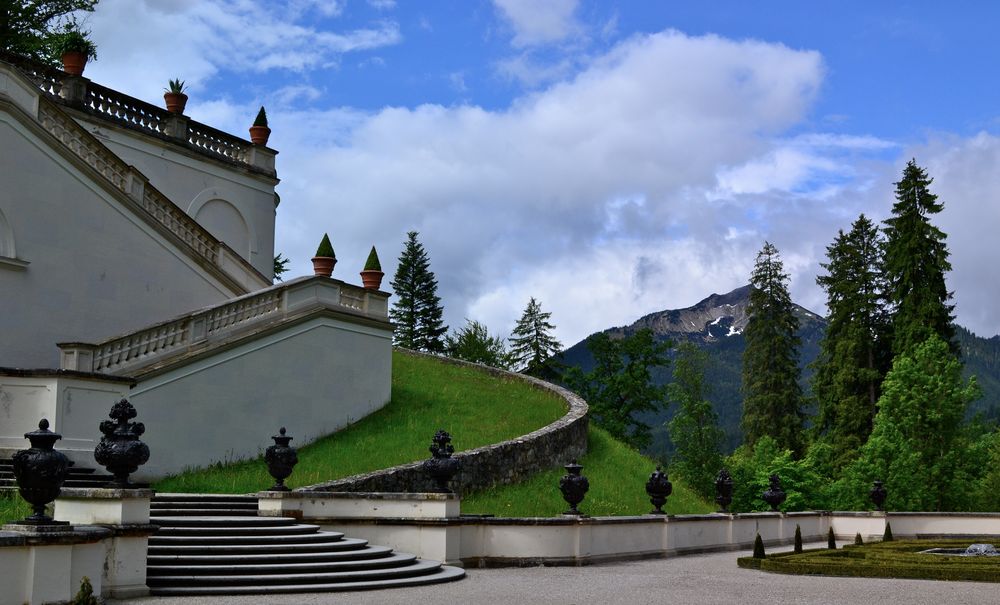 Besuch im Schloss Linderhof (3)