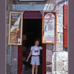 Besuch in der Backstube... hoch oben bei der Burg von Molyvos