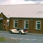 Besuch in der Morganfabrik in Malvern, England,1999