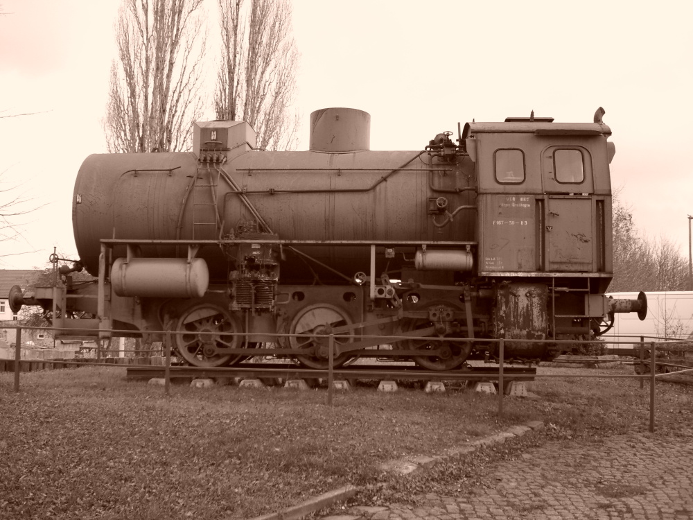 Besuch in Meuselwitz Museumsbahnhof 1