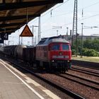 Besuch von 232 - 255 - 0 im Bahnhof Köthen