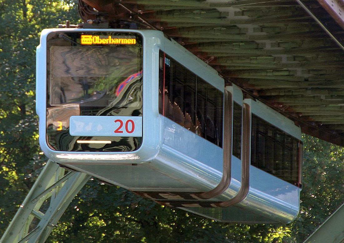 Besuch von W .. mit der Schwebebahn 