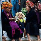 Besucher beim Pagodenfest, Inle Lake, Shan State, Myanmar