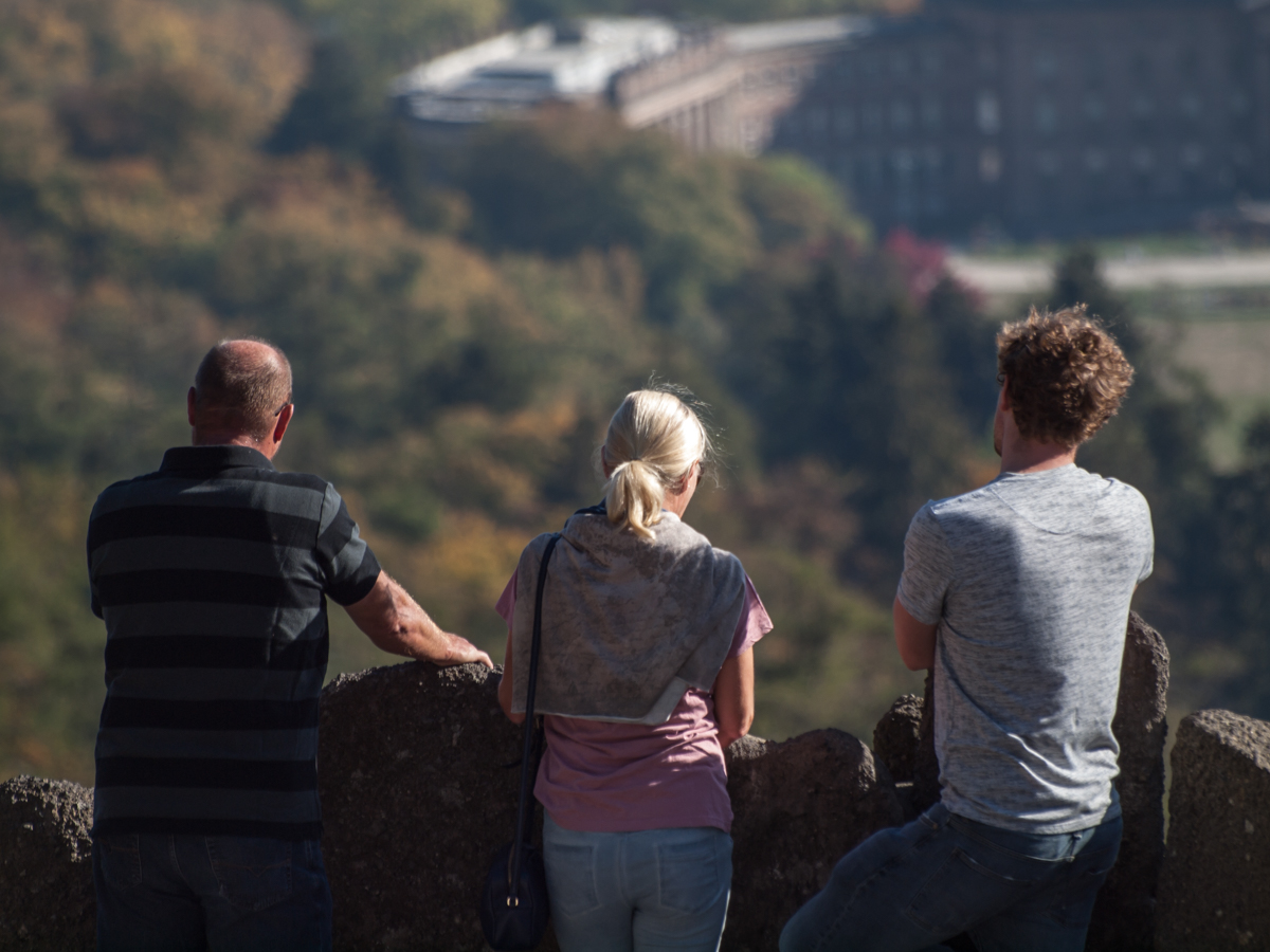 Besucher Im Bergpark Kassel Wilhelmshöhe