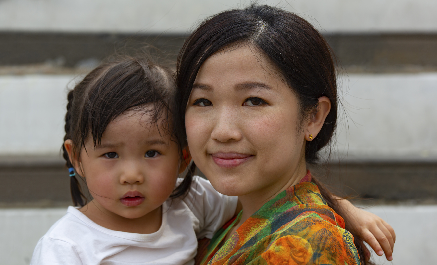 Besucherin aus China im Wat Arun