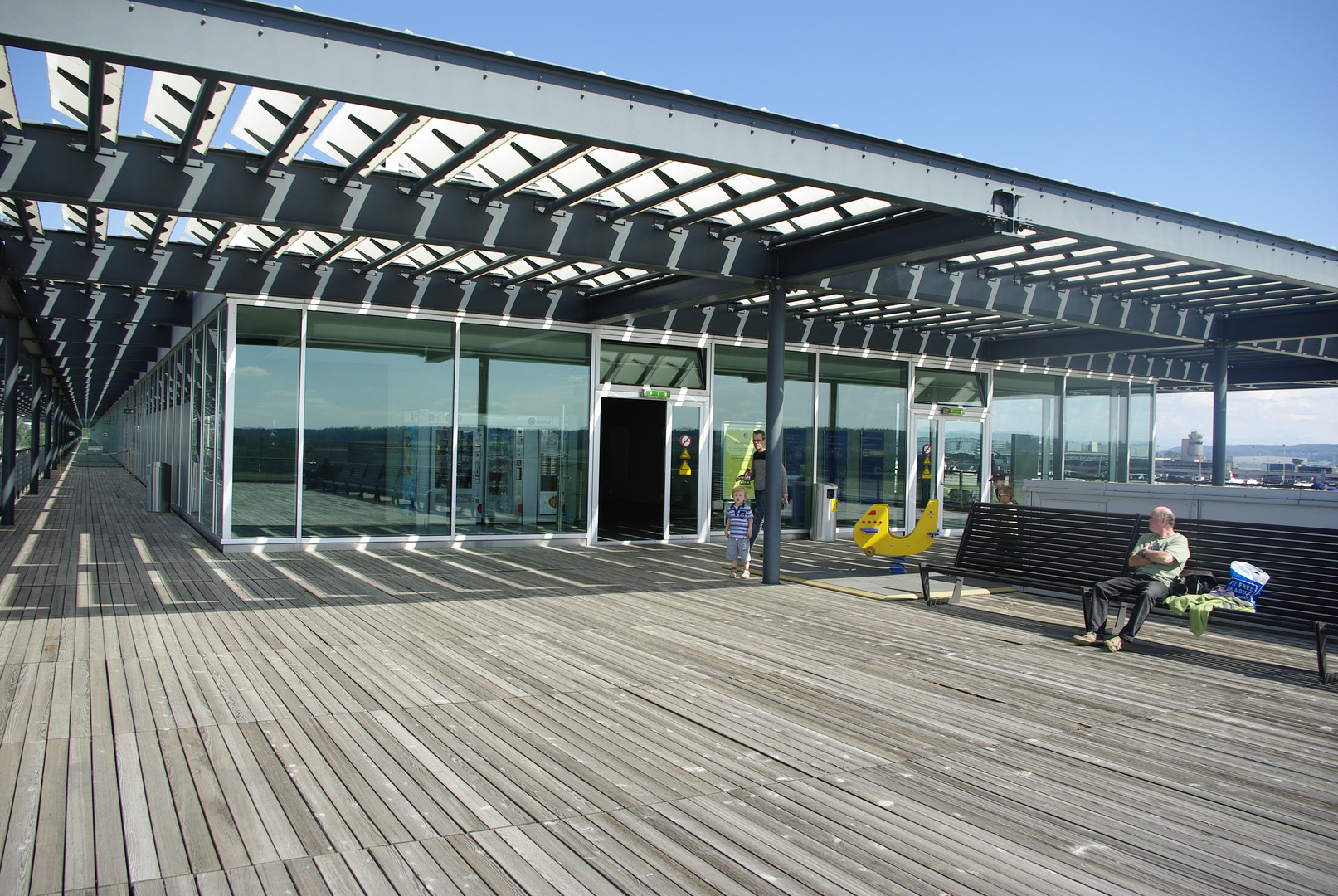 Besucherterrasse - Flughafen Zürich