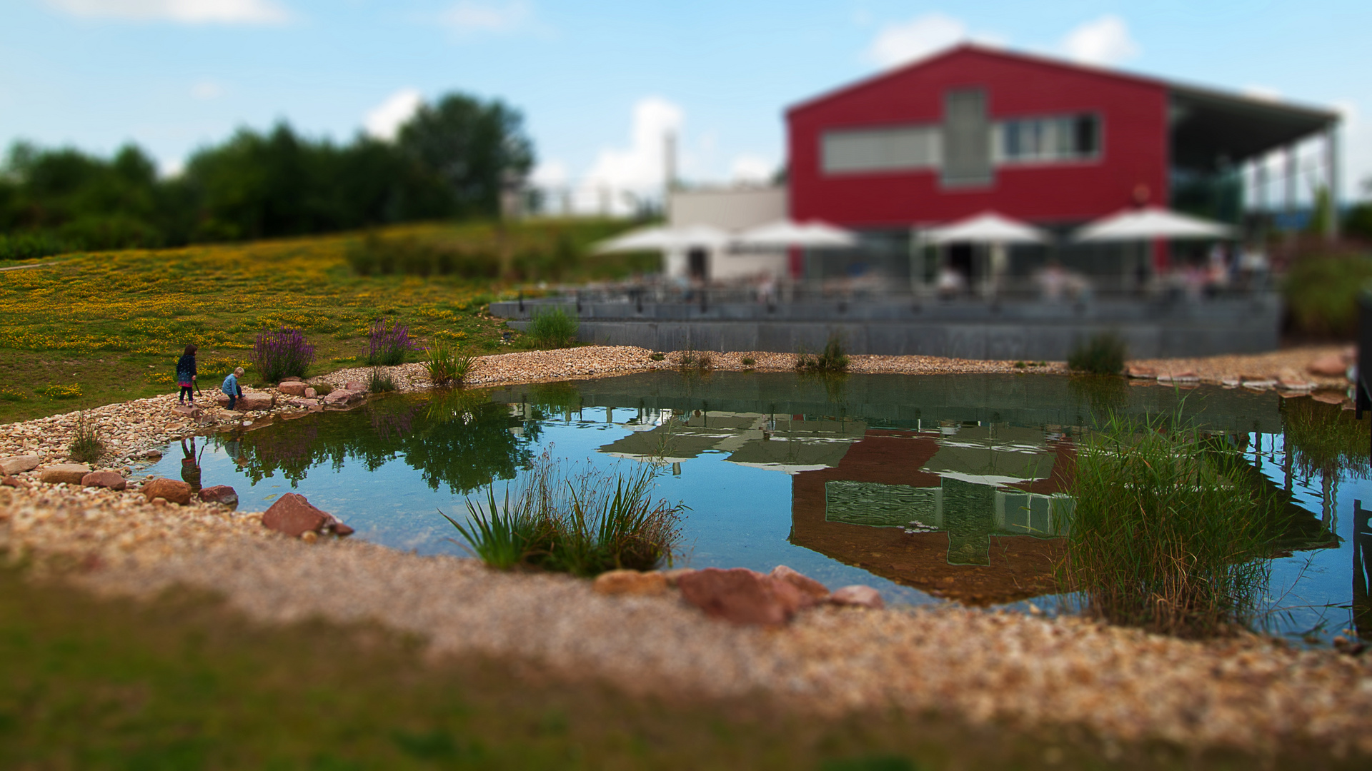 Besucherzentrum Regionalpark RheinMain Foto & Bild deutschland