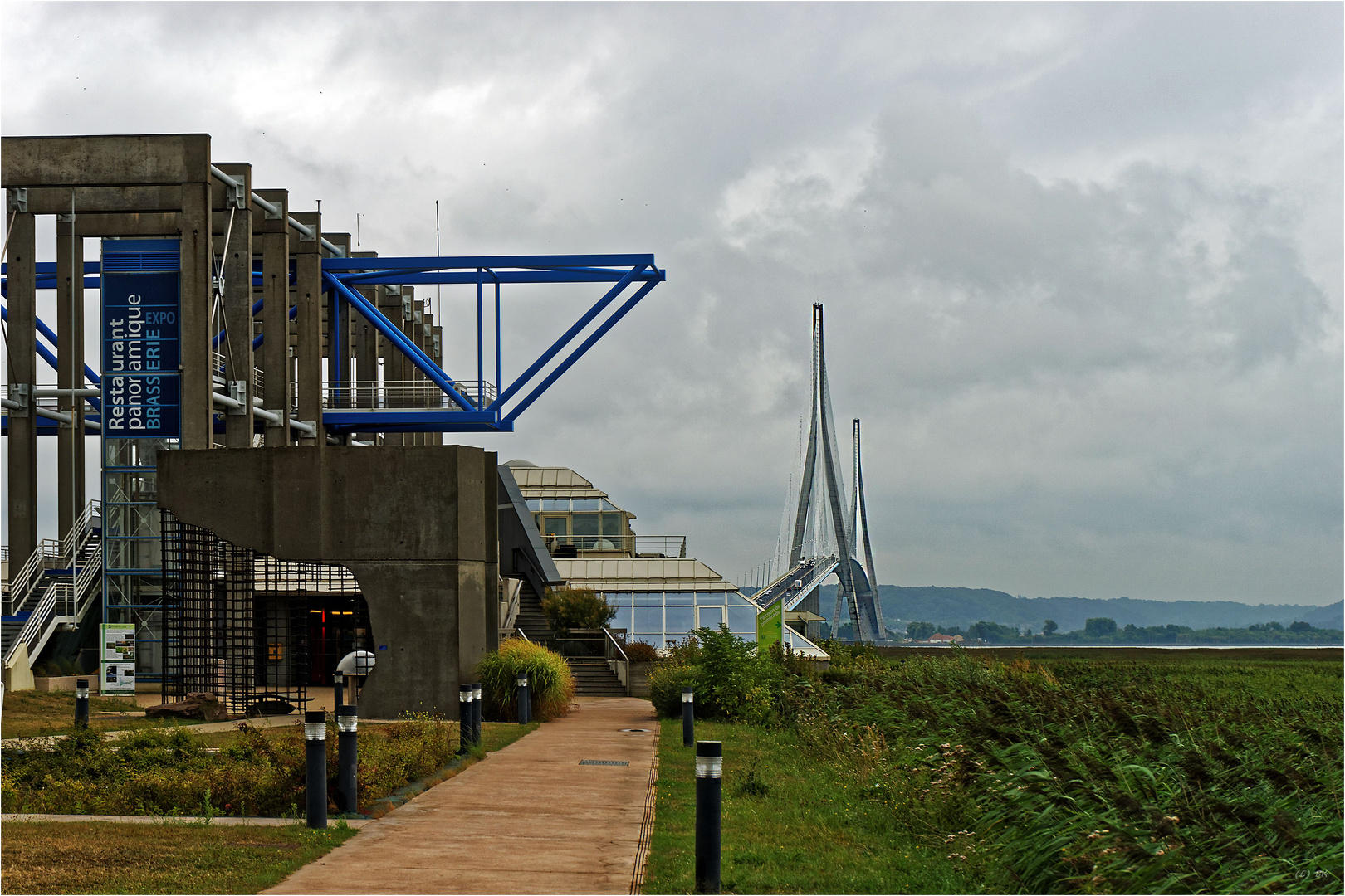 Besucherzentrum zur Pont de Normandie