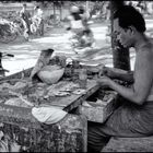 Betel Nut Vendor, Yangon, Myanmar.