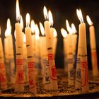 Bethlehem - Candles in the Church of the Nativity