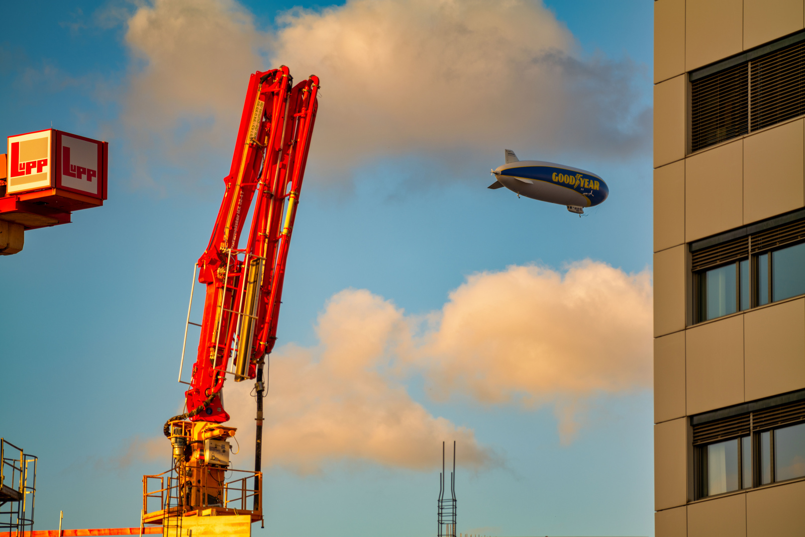 Betonrüssel mit Zeppelin