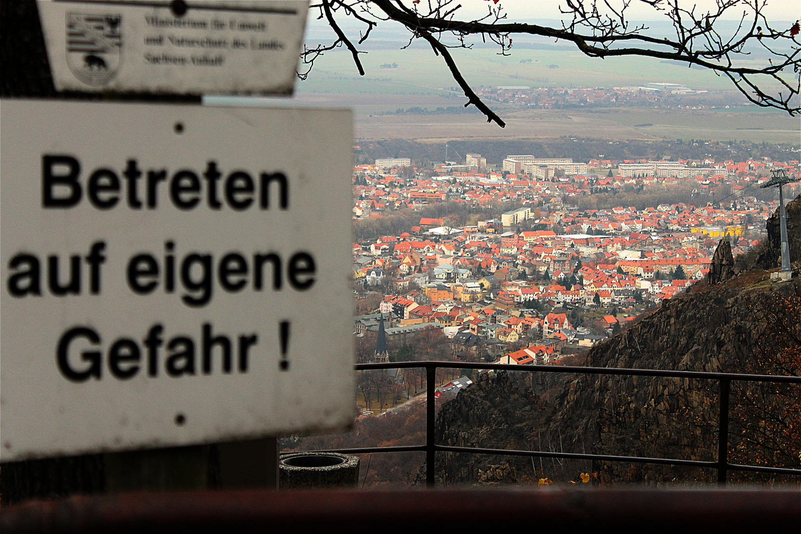 Betreten auf eigene Gefahr!