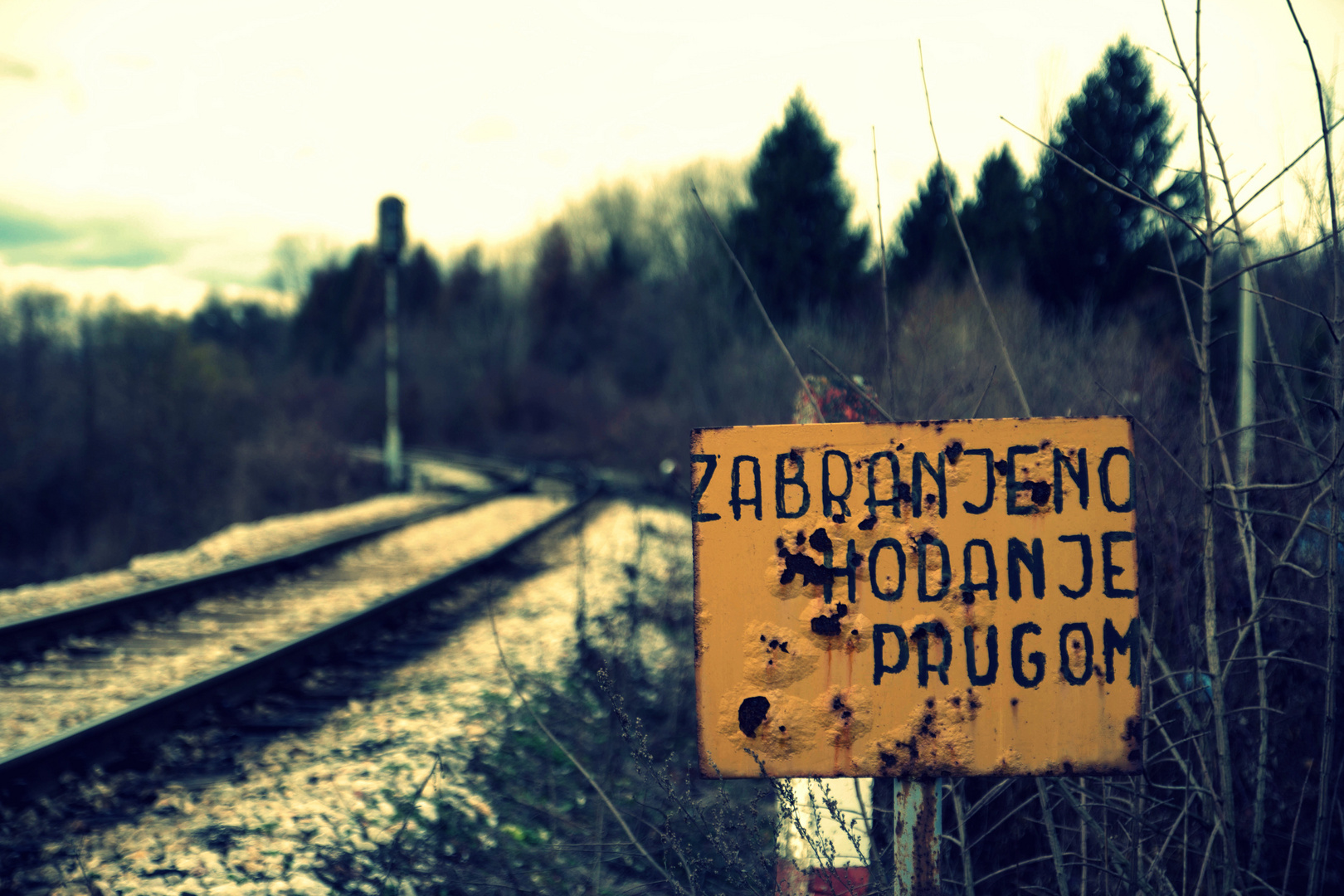 Betreten der Bahnanlagen verboten