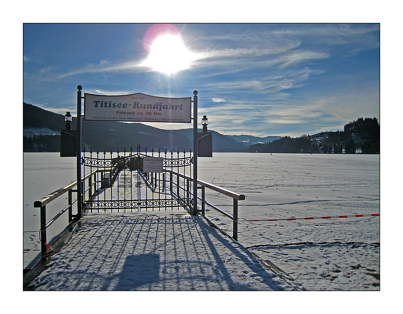 Betreten der Eisfläche verboten !