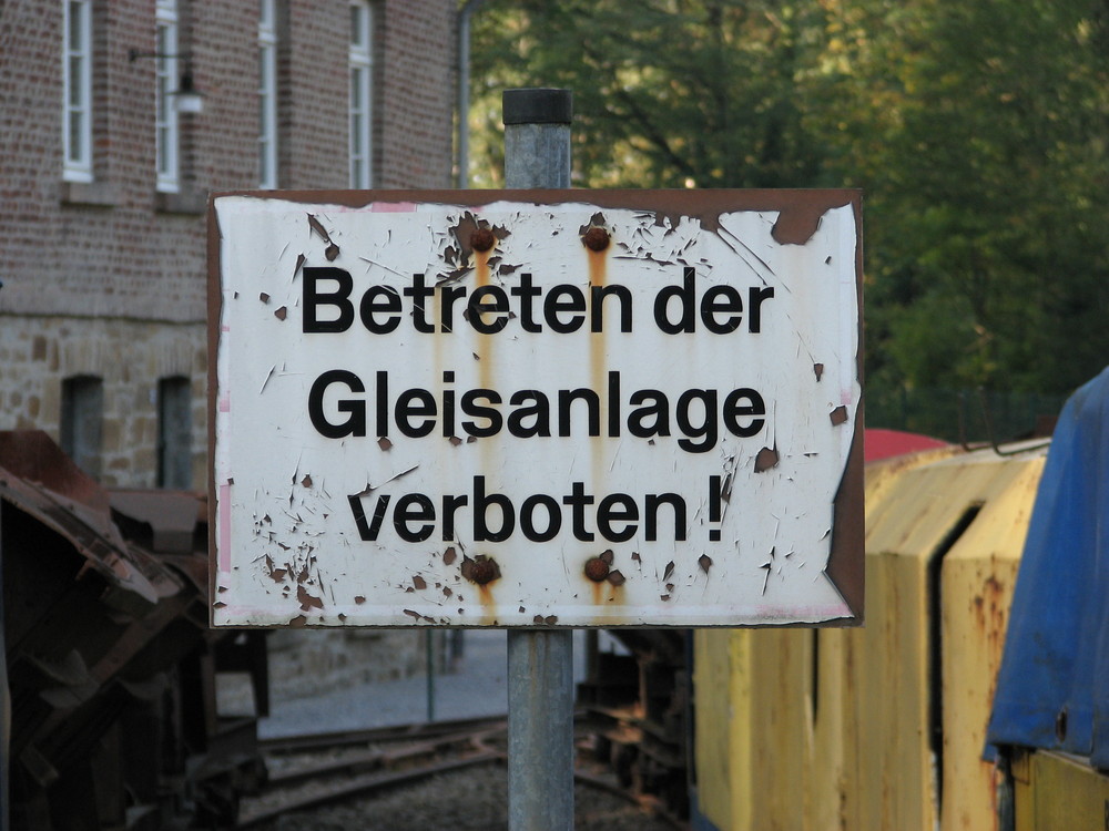 Betreten verboten