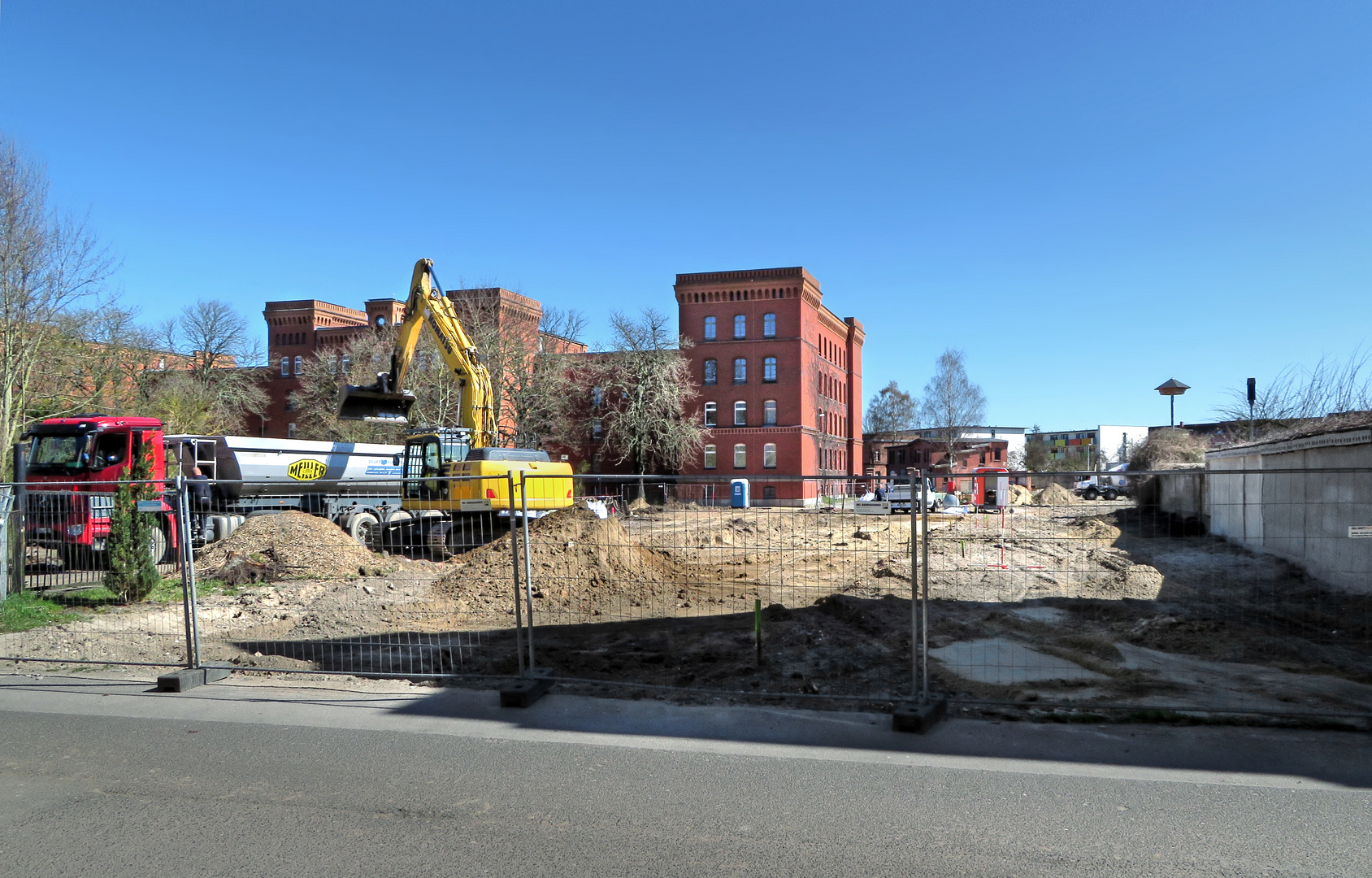 Betreutes Wohnen Pommerscher Diakonieverein Bleichstraße 14, Abriß 2019