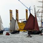 Betrieb auf der Warnow zur Hanse Sail 2013