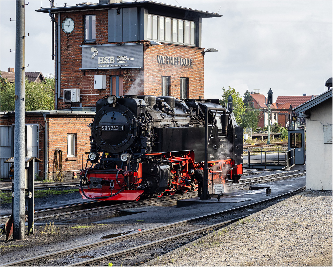 Betriebsbahnhof Wernigerode der.....