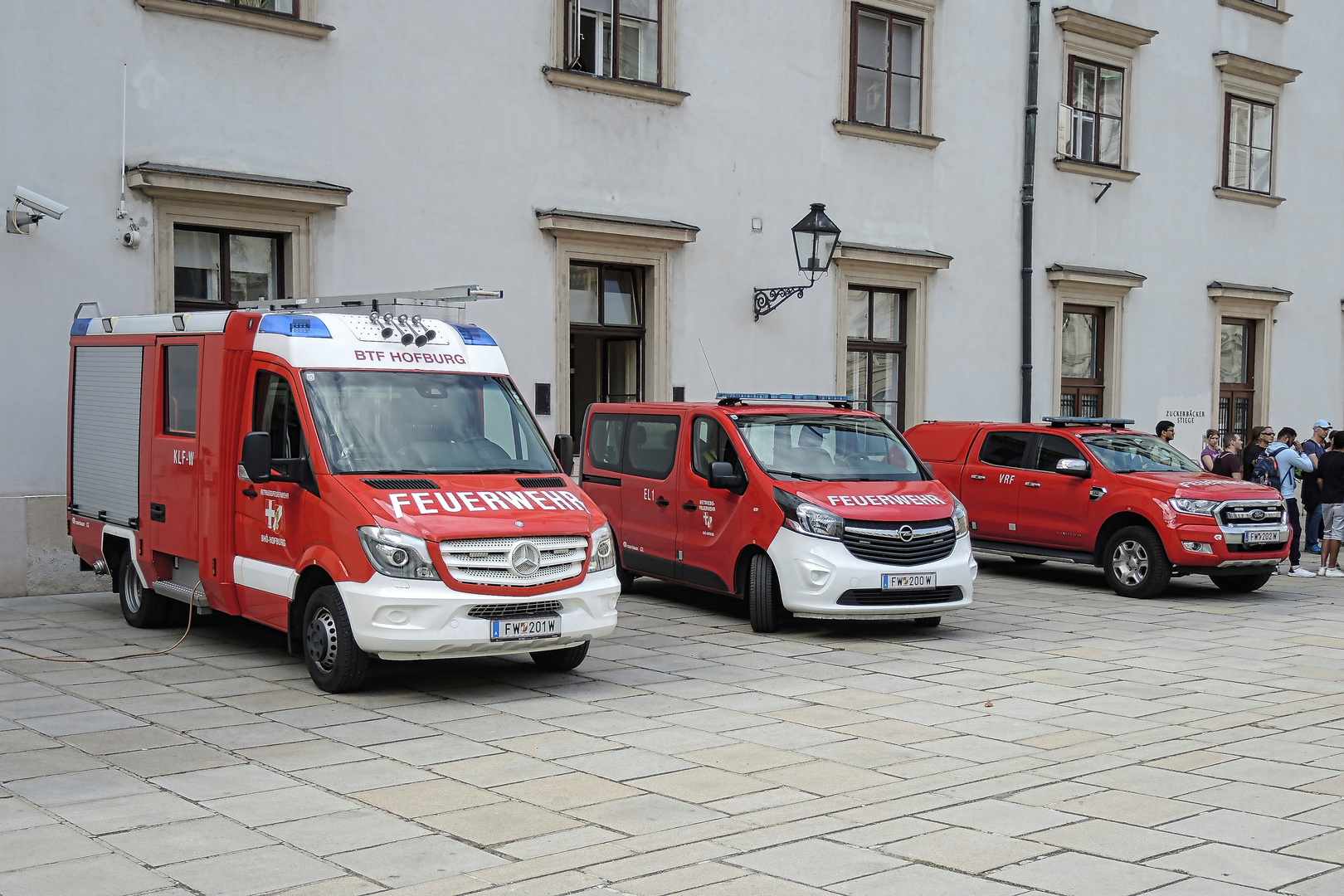 Betriebsfeuerwehr Hofburg in Wien