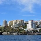 Bettenburgen im Westteil von Funchal auf Madeira