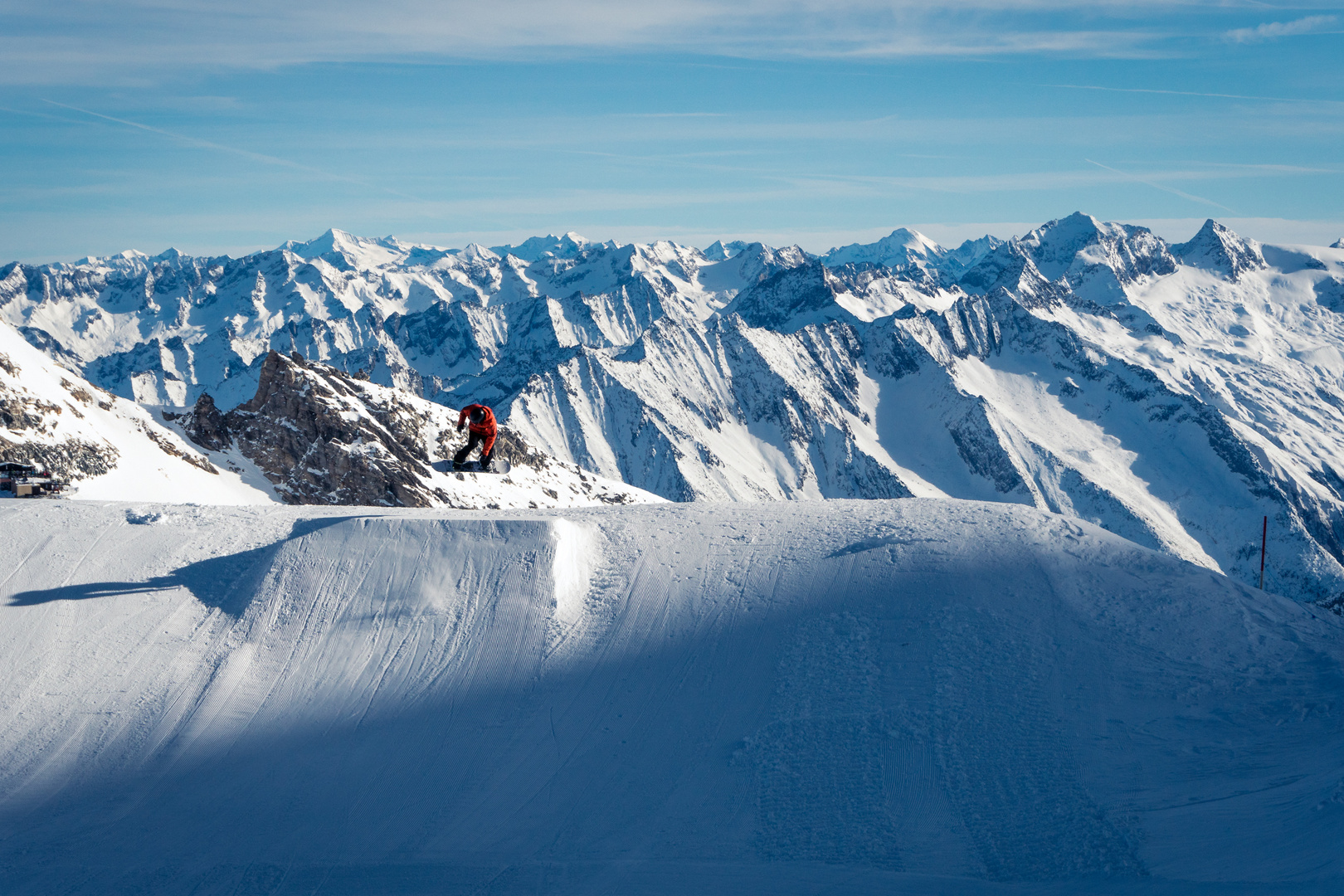 Betterpark Hintertux with a view