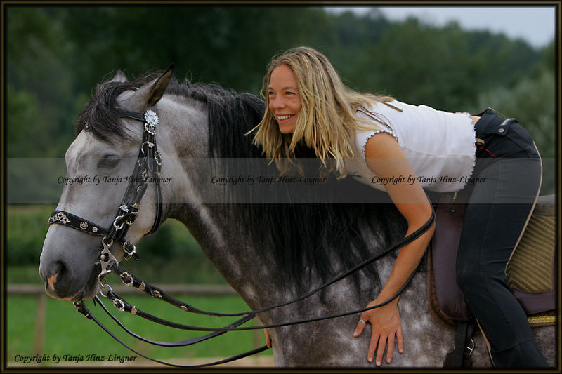 ***Bettina und ihr Lusitano***