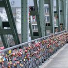 Bettler auf dem Eisernen Steg in Frankfurt