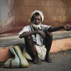 Bettler in Kerala, Südindien